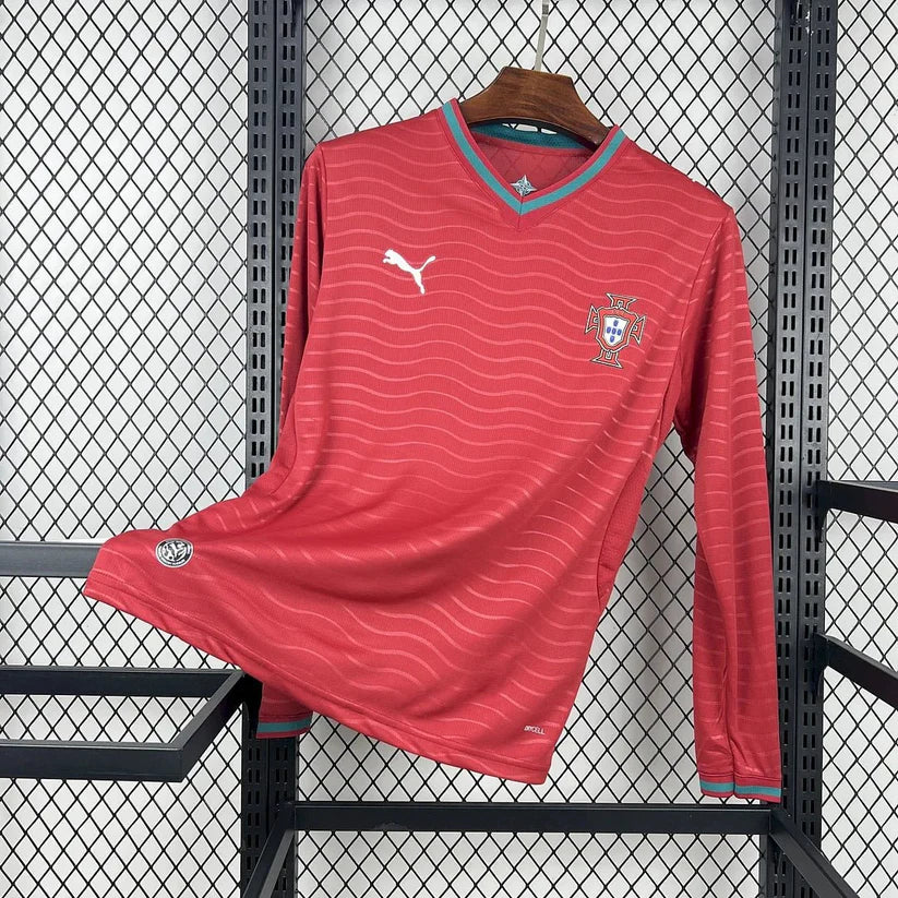 Portugal 2026 WC L/S Home Shirt
