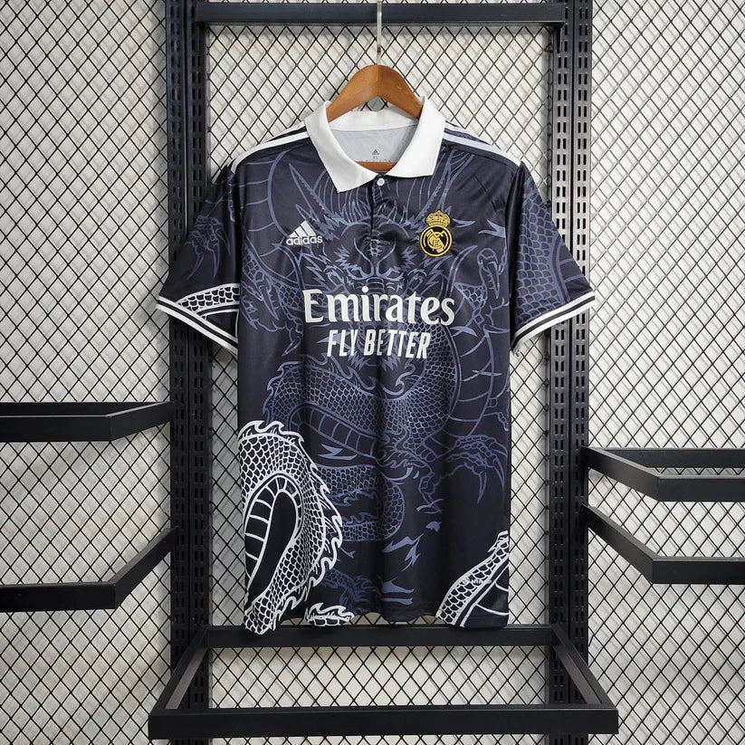 Madrid 2024 Navy Dragon Special Shirt