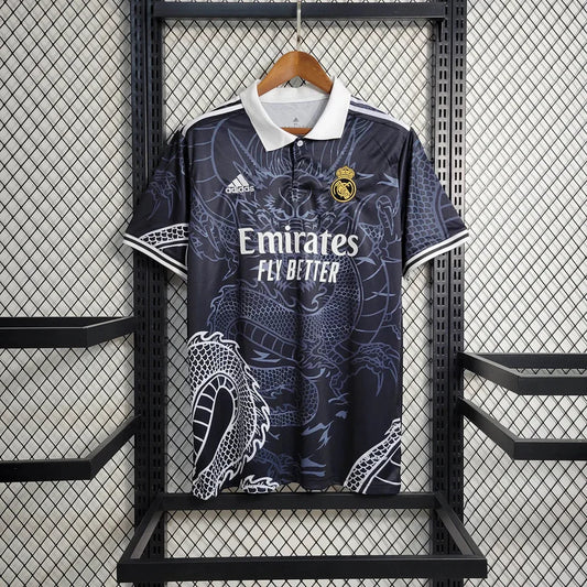 Madrid 2024 Navy Dragon Special Shirt