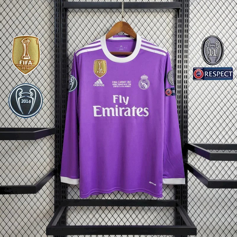 Madrid 2016 L/S Away UCL Shirt