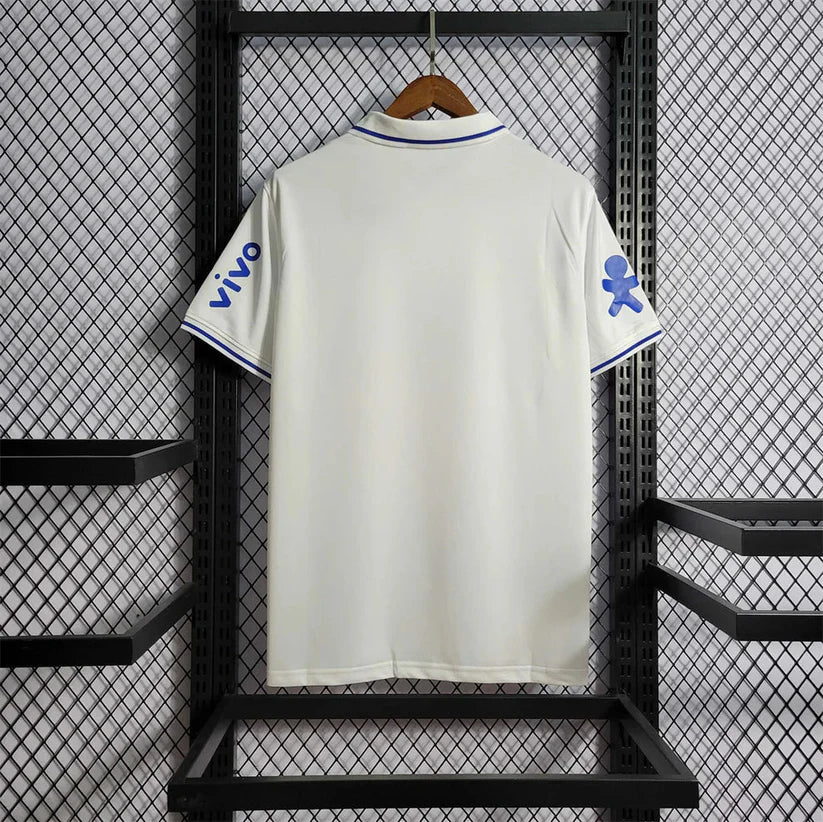 Brazil White Polo Shirt