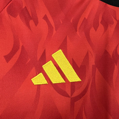Belgium 2026 Home WC Football Shirt Kids Size