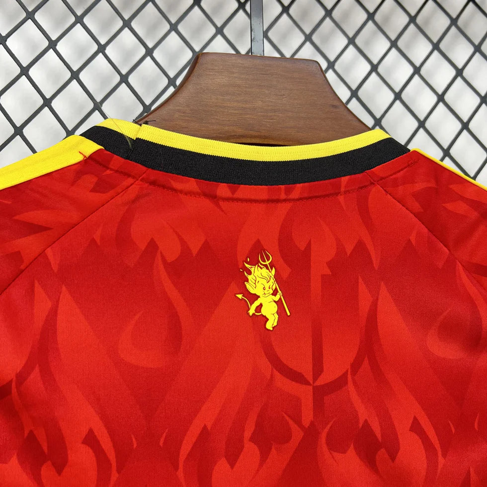 Belgium 2026 Home WC Football Shirt Kids Size