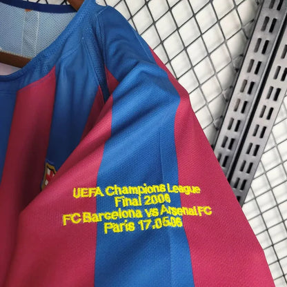 Barca 2005 L/S UCL Home Shirt