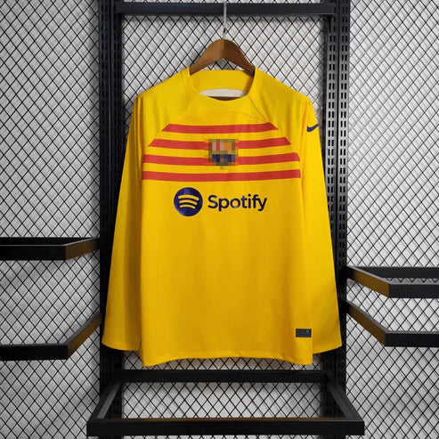 Barca 2023 L/S Fourth Away Shirt