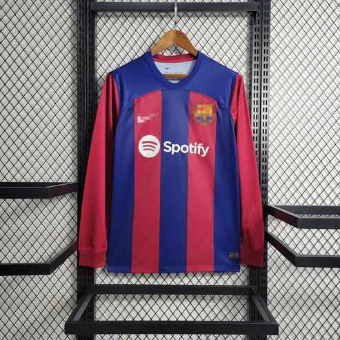 Barca 2024 Home L/S Shirt