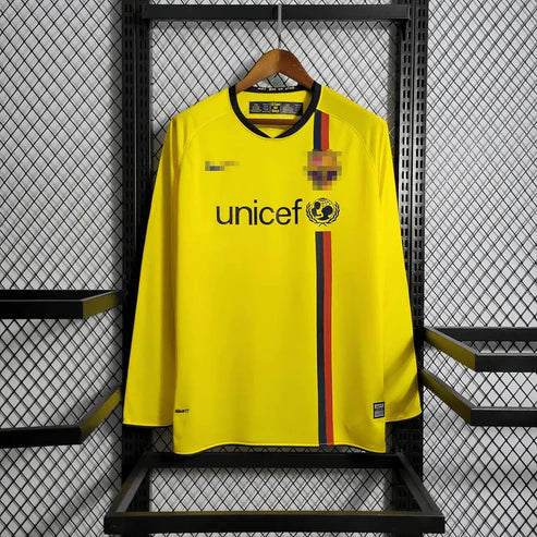 Barca 2008 L/S Away Shirt