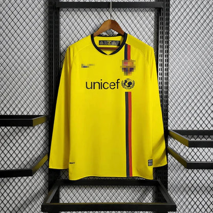 Barca 2008 L/S Away Shirt