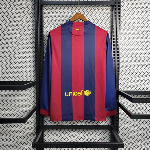 Barca 2014 Home L/S UCL Shirt