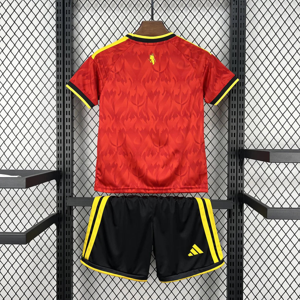 Belgium 2026 Home WC Football Shirt Kids Size