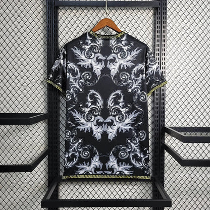 Italy × Versace 2024 Black Special Shirt