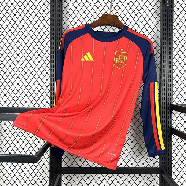 Spain 2026 WC L/S Home Shirt