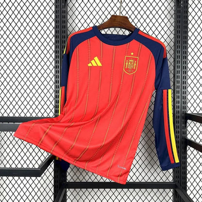 Spain 2026 WC L/S Home Shirt